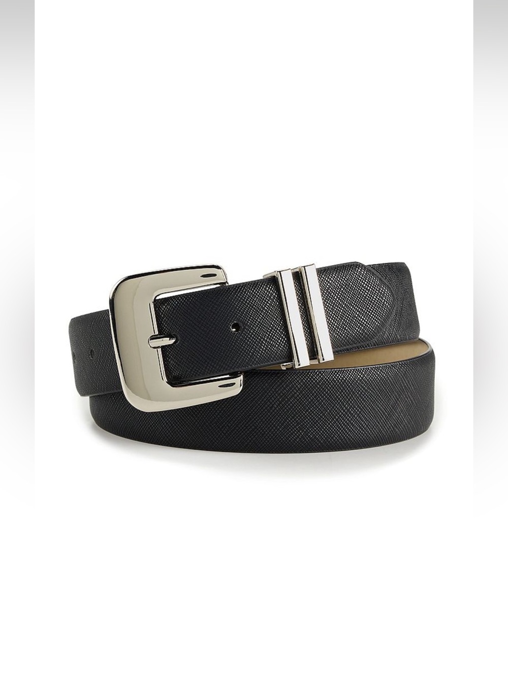 NWT Nine West Women's Black Belt Sz M